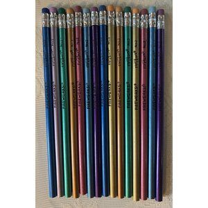 Vintage FIREW@RKS! Pencils No. 2 FLYING COLORS Fireworks Set of 15